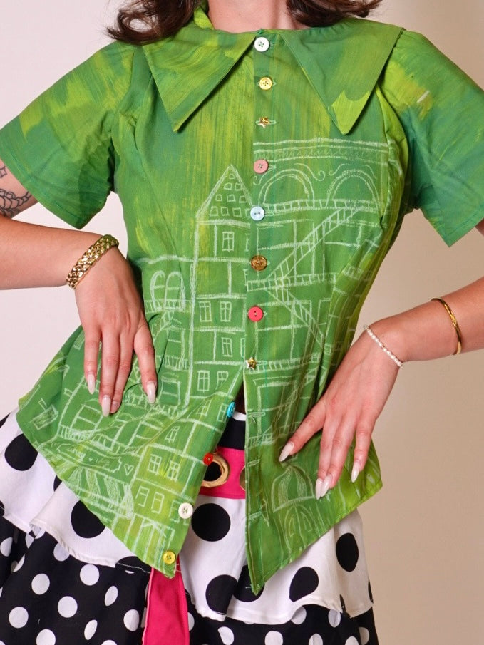 Button-Cup Shirt: Button-Up Shirt for Women with a D-cup and up! | Launching 2026